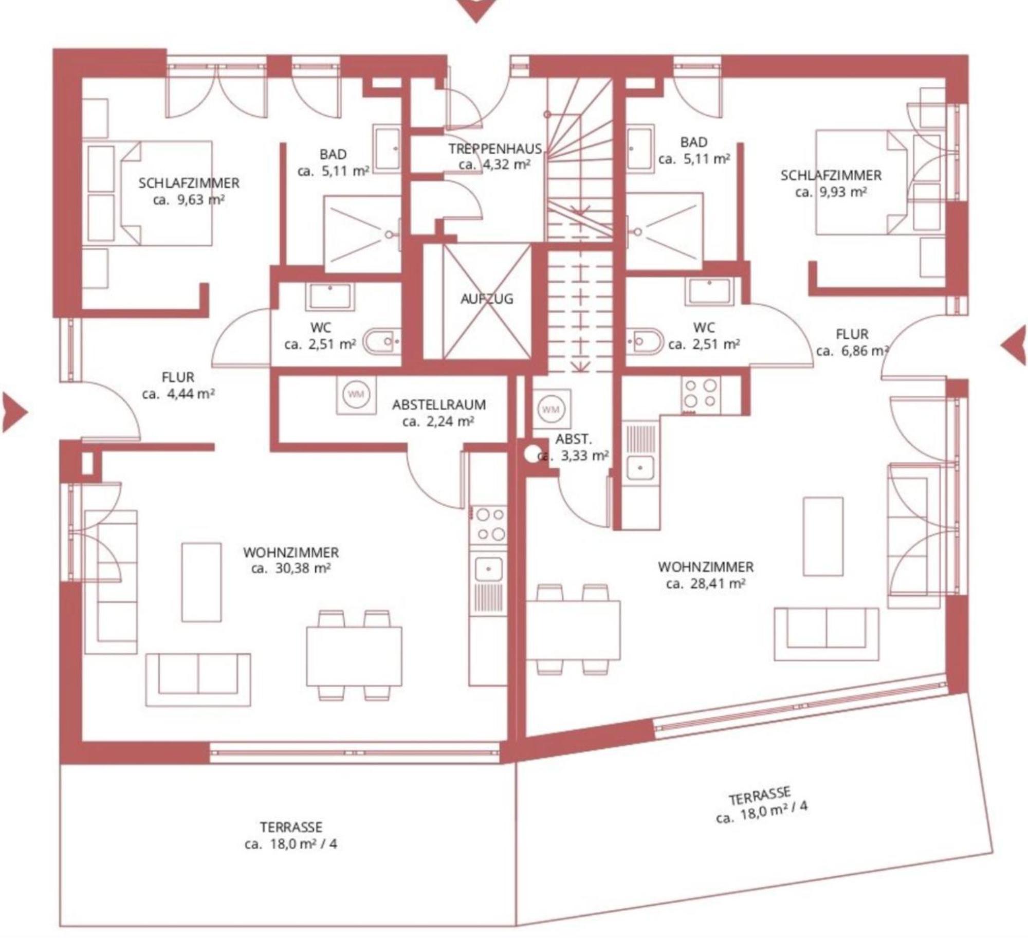 Residenz - Windbrecher - Terrasse - Sauna - Parkplatz Apartment Bad Zwischenahn Exterior photo